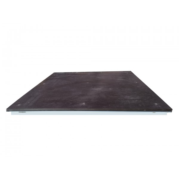 Gulvluke Adgangsdør i rustfritt stål for innendørs og utendørs 90 cm x 150 cm "H"