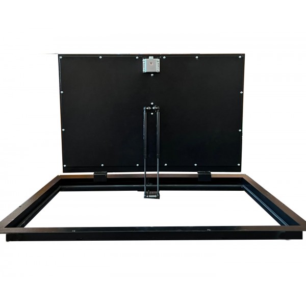 Gulvluke 60cm x 90cm H fra stål (innendørs) Gulvluke 60cm x 90cm H fra stål (innendørs)