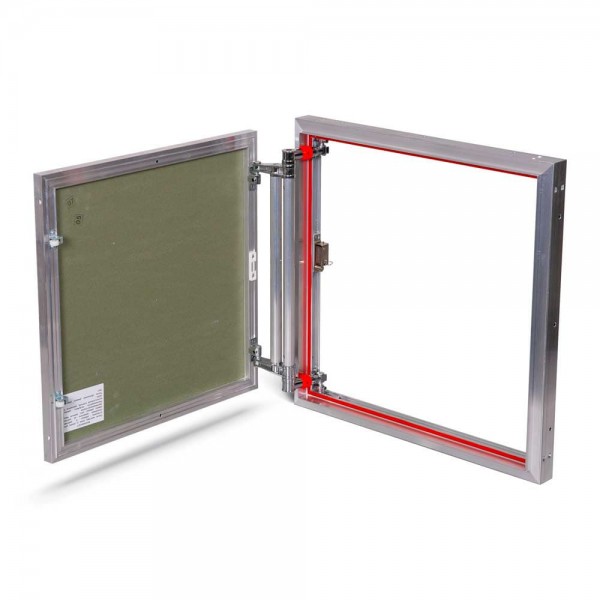 Aluminium inspeksjon Dørstørrelse 600mm x 600mm for keramiske fliser Aluminium inspeksjon Dørstørrelse 600mm x 600mm for keramiske fliser